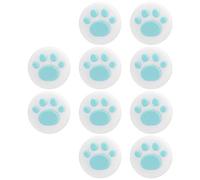 SHUAIGUO Cappucci per Impugnatura per Controller Cat, Silicone Ad Alto Attrito/Lite, Controllo Facile, Confezione da 10 (#7)