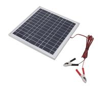 SHUAIGUO Caricatore Portatile da un Pannello Solare Monocristallino da 50 W con Telaio in Alluminio a Cavo 9,8 Piedi per Esterno
