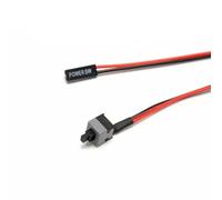 SHUAIGUO Cavo Jumper per Interruttore di Alimentazione PC a 2 Pin per Chassis ATX, Design Resistente e Rosso, Facile Plug and Play, Lunghezza 50 Cm