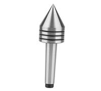 SHUAIGUO Centro Live di Coda MT2, Lunghezza 128 Mm, Diametro 41 Mm, Acciaio Ad Alta velocità, Cuscinetti a Sfera Interna, Resistente e Accurato per le Macchine per il Tornio