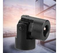 SHUAIGUO Connettore del Motore di Accoppiamento dell'albero Articolare Universale, Sterzo a U -te in Metallo con Chiavetta 12x24x51mm per Auto Modello, Robot - Robot e Moto Liscio