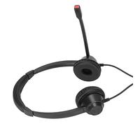 SHUAIGUO Cuffie telefoniche RJ9 che annulla il rumore dell'ufficio binaurale comodo