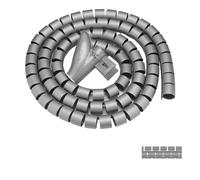SHUAIGUO Organizzatore del Cavo del Tubo a Spirale Flessibile, Protezione Cavo di Avvolgimento Filo e Tubo di Archiviazione - Soluzione Zip -up Riutilizzabile per Cavi TV/computer (#6)