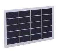 SHUAIGUO Pannello Solare in Silicio Policristallino da 2 w 5 V, Leggero e Portatile con Morsetto, Controllo di Tensione Intelligente per Progetti Fai -da -te (#1)