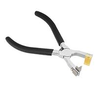 SHUAIGUO Pinza per Punzonatura in Cuoio in Acciaio Inossidabile, Strumento di Scalpello a Pezzi a Bocca Piatta per Cinture, Scarpe, Portafogli e Giacche, Eccellente capacità di Foratura il Crafting