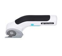 SHUAIGUO Polenti Forbici Elettriche Portatili, Forbici Cucitura a Cordone con di Affilatura Automatica, Design Ergonomico, Interruttore di Blocco Sicurezza per Moquette, Pelle, Mestiere