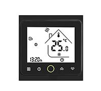 SHUAIGUO Smart Thermostat Intellight Temperature Controller 5A Water/Gas Boiler Termostati per Casa Senza Wi-Fi - Nero