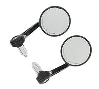 SHUAIGUO Specchio Laterale Motociclistico, 2 Pcs 22 Mm/0,87 Pollici Universali Specchi Laterali Retrovisori Motociclisti 360 ° Rotable - qualità Premium, Resistente