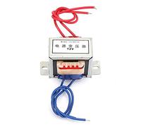SHUAIGUO Trasformatore di Potenza EI 220 V a 12V, 12W, Filo di Rame Completo, Isolamento Impregnato del Vuoto, Conversione Efficiente Resistente Alla Temperatura, con Conversione Efficiente per Uso