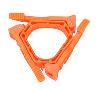 SHUAIGUO Tripode di Staffa a Gas a Gas Piegabile, in Plastica ABS, Due Baionette, Stabili Temperature Estreme, Portatili e Leggeri per il Campeggio Esterno - Arancione - Arancione