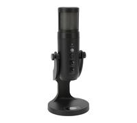 SHUAIGUO USB Condenser Microphone with RGB Light for Live Streaming and