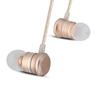 SHUAIGUO Wired Magnetic Headphones Comfortable Stereo Earbuds with Mic for