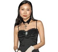 Shuang Hu (Black Dress) Half Body Buddy Cutout