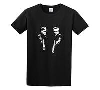 SHUANG YUE Boondock Saints Bro's Prayer Cotton Round Neck Shirt for Men T-Shirt Black 3XL