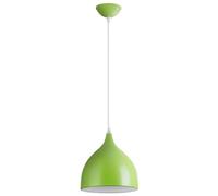 SHUANGZ Lampada A Sospensione Macaron Loft A 1 Luce Apparecchi di Illuminazione A Sospensione Semplici Lampadario A Sospensione in Metallo A Cupola, Larghezza 6,6" Luci per Camera da Letto,