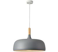 SHUANGZ Lampada A Sospensione Moderna Elegance Lampadario in Metallo Sala da Pranzo Dell'isola della Cucina con Legno di Quercia Lampada A Sospensione per per Cucina, Camera da Letto