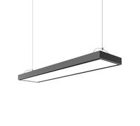 SHUANGZ Lampada Da Soffitto A Sospensione A LED Integrata A 1 Luce, Lampada Da Soffitto Lineare Contemporanea Nera Lampada Da Soffitto A Sospensione Per Cucina Lampada A Sospensione A Filo