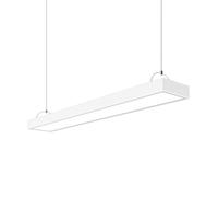 SHUANGZ Lampada Da Soffitto A Sospensione A LED Integrata A 1 Luce, Lampada Da Soffitto Lineare Contemporanea Nera Lampada Da Soffitto A Sospensione Per Cucina Lampada A Sospensione A Filo