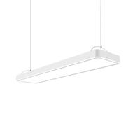 SHUANGZ Lampada Da Soffitto A Sospensione A LED Integrata A 1 Luce, Lampada Da Soffitto Lineare Contemporanea Nera Lampada Da Soffitto A Sospensione Per Cucina Lampada A Sospensione A Filo