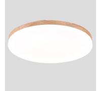 SHUANGZ Lampada Da Soffitto Moderna Dimmerabile, Luce Notturna 2000K, 3000K-6500K, Lampada Da Soffitto A LED In Acrilico, Per Camere Da Letto E Studi, Decorativa In Legno, Con Telecomando.