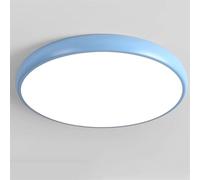 SHUANGZ Lampada da Soffitto Rotonda Macaron Lampada da Soffitto Moderna per Cameretta Bambini Luci A LED A Filo A Risparmio Energetico, 11,8 Pollici, 18 W, Illuminazione Decorativa per Corridoio