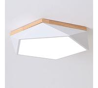 SHUANGZ Lampada Piatta Geometrica Plafoniere A LED da Incasso Luce A Tre Toni 3000k/4000k/6500k Apparecchio di Illuminazione Facile da Installare Vicino A Plafoniere per Una Camera da Letto Moderna
