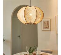 SHUANGZ Lanterna In Legno Con Corda Cotone, Lampade A Sospensione In Stile Costiero