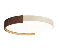 SHUANGZ Plafoniera Led Dimmerabile Da Incasso Lampada Piatta In Metallo Stile Crema Lampada Da Soffitto Illuminazione Moderna Luce Per Corridoio Di Studio Per Camera Da Letto Dal Design Creativo