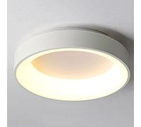 SHUANGZ Plafoniera LED Moderna 29W 2750lm Lampada Da Soffitto Di Design A Luce Laterale Apparecchio Di Illuminazione A Soffitto In Metallo Dimmerabile A 3 Colori Luci A Risparmio Energetico Da Incasso