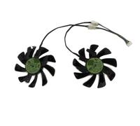 SHUAPOZ 2 Pezzi FD9015U12S, T129215SU, Ventola Grafica GPU per Sapphire RX 6600 6600XT 6700 XT Pulse, Raffreddamento Scheda Video FDC10H12D9-C(DIY T129215SU)