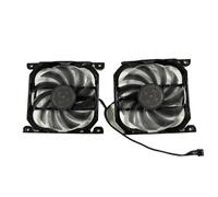 SHUAPOZ 2 Pezzi/Set CF-12915S, Ventola per Scheda GPU, dissipatore Video VGA per INNO3D per GEFORCE GTX 1070 Ti X2 V2 per 1080 Ti