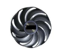 SHUAPOZ 2 VENTOLE 87MM 6PIN RX6600 GPU Ventola CF9010H12D per Sapphire per Nitro + per AMD per Scheda Grafica Radeon RX 6600 XT(Silver)