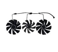 SHUAPOZ 3 Pezzi Fai da Te GAA8S2U GA91S2H, Ventola per Scheda Video, dissipatore GPU per Powercolor per Red per Devil per Dragon RX 6950 6800 XT 16 GB 6700 6750 12