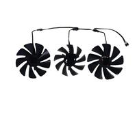 SHUAPOZ 3 Pezzi/Set, Ventola per Scheda Video Grafica, Dispositivo di Raffreddamento GPU VGA GA91S2H GAA8S2U per Powercolor per Red per Devil per Dragon RX 6900 6800 XT RX6800 16 GB(Powercolor Logo)