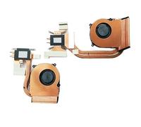 SHUAPOZ Dissipatore di Calore CPU GPU Ventola Raffreddamento Radiatore per Clevo N870EP 6-31-N87PN-6A1 6-31-N87PN-6B1 DFB601 205V20T per FKLW DC5V 0.5A(CPU And GPU Cooler)