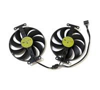 SHUAPOZ FDC10H12S9-C T129215SU CF1010U12S Ventola della Scheda Grafica 90MM 6PIN, per ASUS per Dual per GeForce RTX 2060 per Evo(FANS-T129215SU)