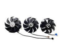 SHUAPOZ per EVGA per GeForce RTX3060ti 3070 3070ti 3080 3080ti XC3 Nero/Ultra Ventola della Scheda Grafica PLD09220S12H(Set of Three Fans)