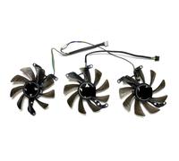 SHUAPOZ per GAINWARD per GeForce RTX3060ti 3070 3070ti 3080 3080ti Vento Chaser OC Ventola della Scheda Grafica T129215SU(Set of Three Fans)
