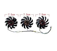 SHUAPOZ per Sapphire per Radeon RX5600XT 6 GB per Ventola della Scheda Grafica Pulse PRO OC(Left Fan)
