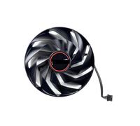 SHUAPOZ per Sapphire RX7600XT 7700XT 7800XT per Ventola della Scheda Grafica Pulse FD10015M12D(Left Fan)