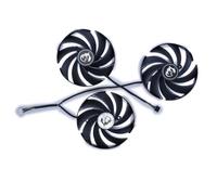 SHUAPOZ PLD10020B12HH, Ventola per Scheda Video, per MSI RTX 4090 Gaming X Slim 24gb per RTX4090 Trio, Raffreddamento della Grafica GPU(1 Set Triple Fan)