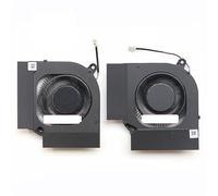 SHUAPOZ Ventola di Raffreddamento CPU GPU per Laptop per Acer per Nitro 5 AN515-58 N22C1 AN515-46 PH317-55 AN517-55 12V N20C11(CPU GPU Fan)
