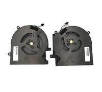 SHUAPOZ Ventola di Raffreddamento Termico CPU/GPU DC 5V per HP Omen 15-EK TPN-Q23 M04217-001 ND85C27-19J25 M04218-001 ND85C26-19J246(CPU GPU Fan)