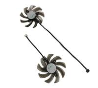 SHUAPOZ Ventola per Scheda Grafica, 2 Pezzi FDC10H12S9-C TH9210S2H-PAA01 GA91S2U per Gainward rtx2060 RTX 2060 Super 2060S per Phoenix GS per Ghost OC(9mm Plug GA91S2U)