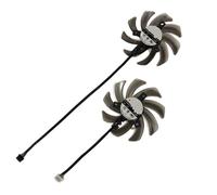 SHUAPOZ Ventola per Scheda Grafica, 2 Pezzi FDC10H12S9-C TH9210S2H-PAA01 GA91S2U per Gainward rtx2060 RTX 2060 Super 2060S per Phoenix GS per Ghost OC(9mm Plug FDC10H12S)