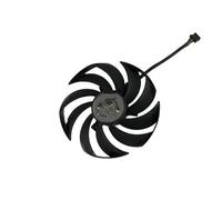 SHUAPOZ Ventola per Scheda Grafica, Cuscinetto a 2 Sfere, PLD10010B12HH per MSI per GeForce per RTX 3090 Ti RTX3090Ti Gaming X Trio, Dispositivo di Raffreddamento per GPU Video VGA(1 PCS Type A Fan)