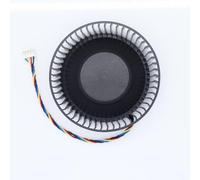 SHUAPOZ Ventola per Scheda Video, FD7525H12D, 4 Pin per Powercolor per MAXSUN RX per Vega 56 per ASUS 5700 XT, dissipatore GPU VGA