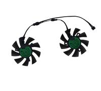 SHUAPOZ Ventola per schede Video, dissipatore GPU, 2 Pezzi, T128015SU, per Asrock Phantom Gaming D Radeon RX570 4G per ASROCK RX 580 2048SP MK2 4G/8G OC