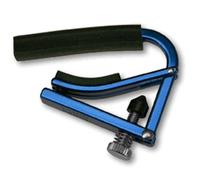 Shubb Lite gc-20al capotasto per chitarra acustica - anodizzato argento, Anodized Blue