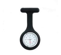 SHUBEIEUMI Orologio da Infermiere in Silicone con Spilla, Bagliore al Buio e Clip - Modello Donna